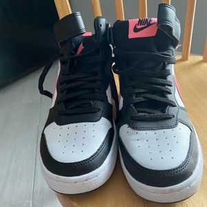 Big kids Nike court high tops